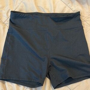 Women's High-Waisted Black Shorts